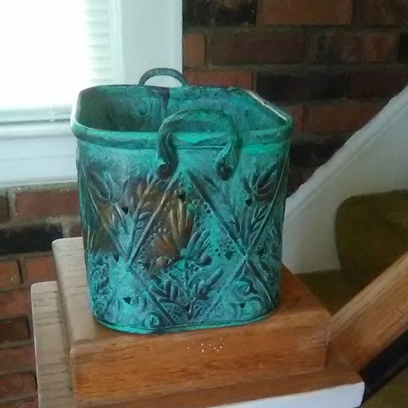 Accents Small Copper Planter Poshmark